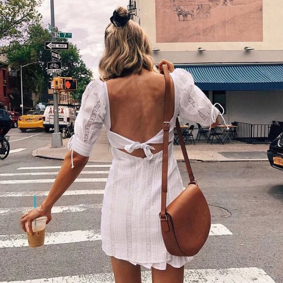 For Love & Lemons Virginia Mini Dress - Picture 1 of 5